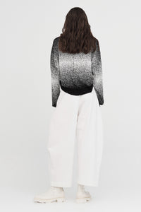 Taylor Gradient Art Sweater Black/Ivory ARRIVING SOON
