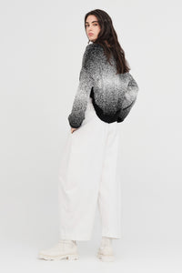 Taylor Gradient Art Sweater Black/Ivory ARRIVING SOON