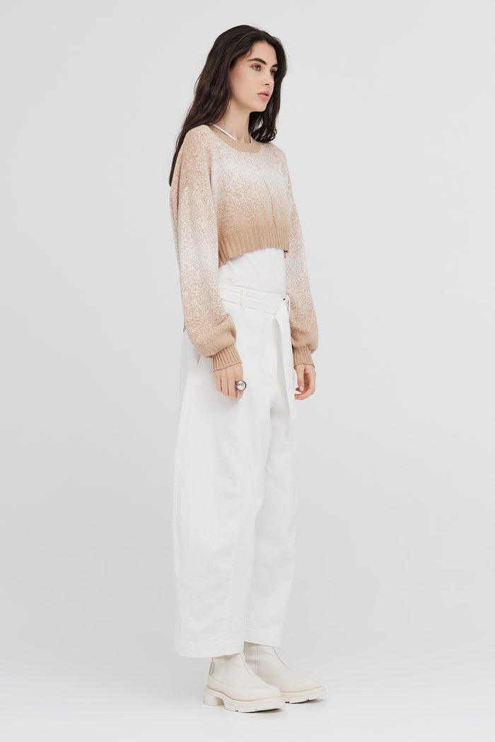 Taylor Gradient Art Sweater Sand/Ivory