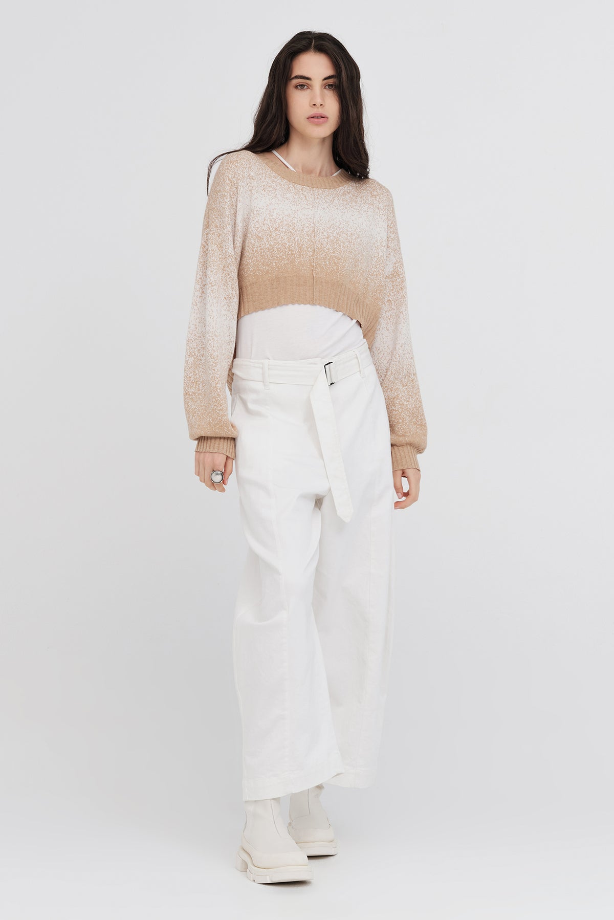 Taylor Gradient Art Sweater Sand/Ivory ARRIVING SOON