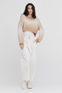 Taylor Gradient Art Sweater Sand/Ivory ARRIVING SOON