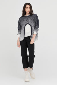 Taylor Gradient Submerge Sweater Smoke/Ivory ARRIVING SOON