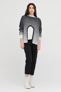 Taylor Gradient Submerge Sweater Smoke/Ivory ARRIVING SOON