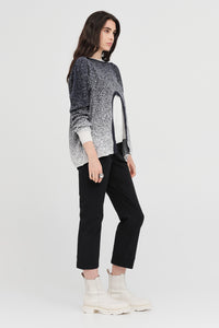 Taylor Gradient Submerge Sweater Smoke/Ivory ARRIVING SOON