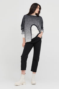 Taylor Gradient Submerge Sweater Smoke/Ivory ARRIVING SOON