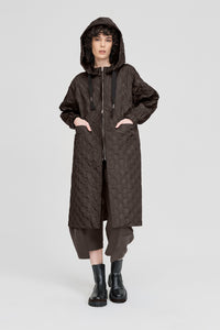 Taylor Textured Ascribe Raincoat Pinecone