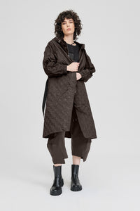 Taylor Textured Ascribe Raincoat Pinecone