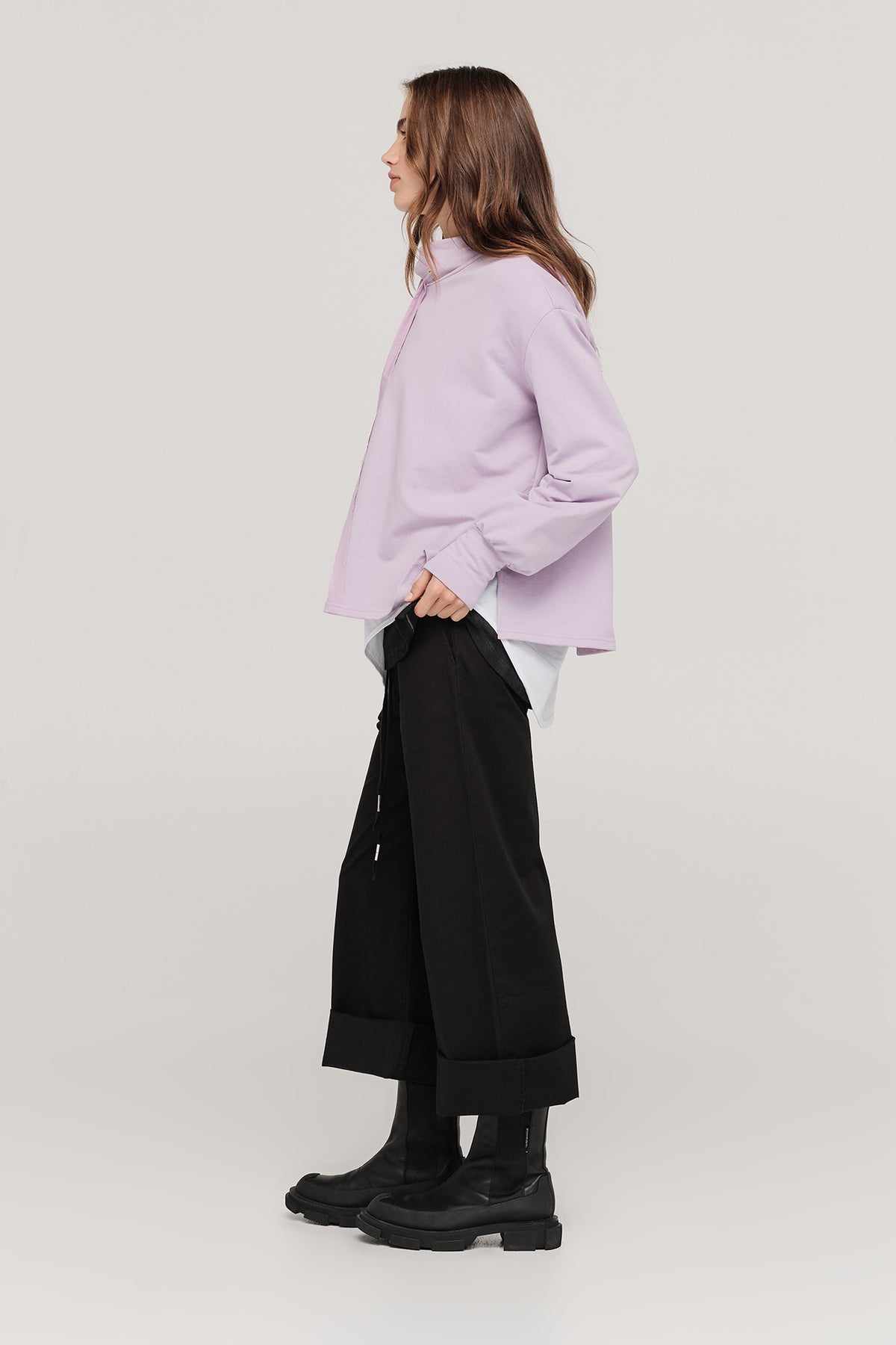 Taylor Divided Brink Sweater Quartz