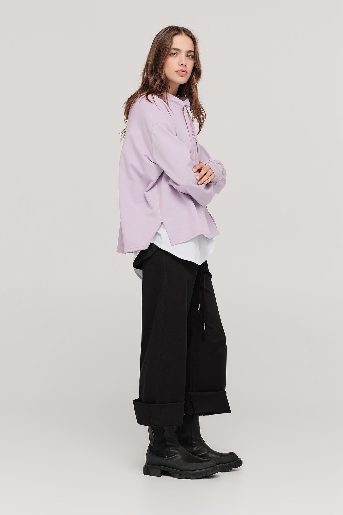 Taylor Divided Brink Sweater Quartz