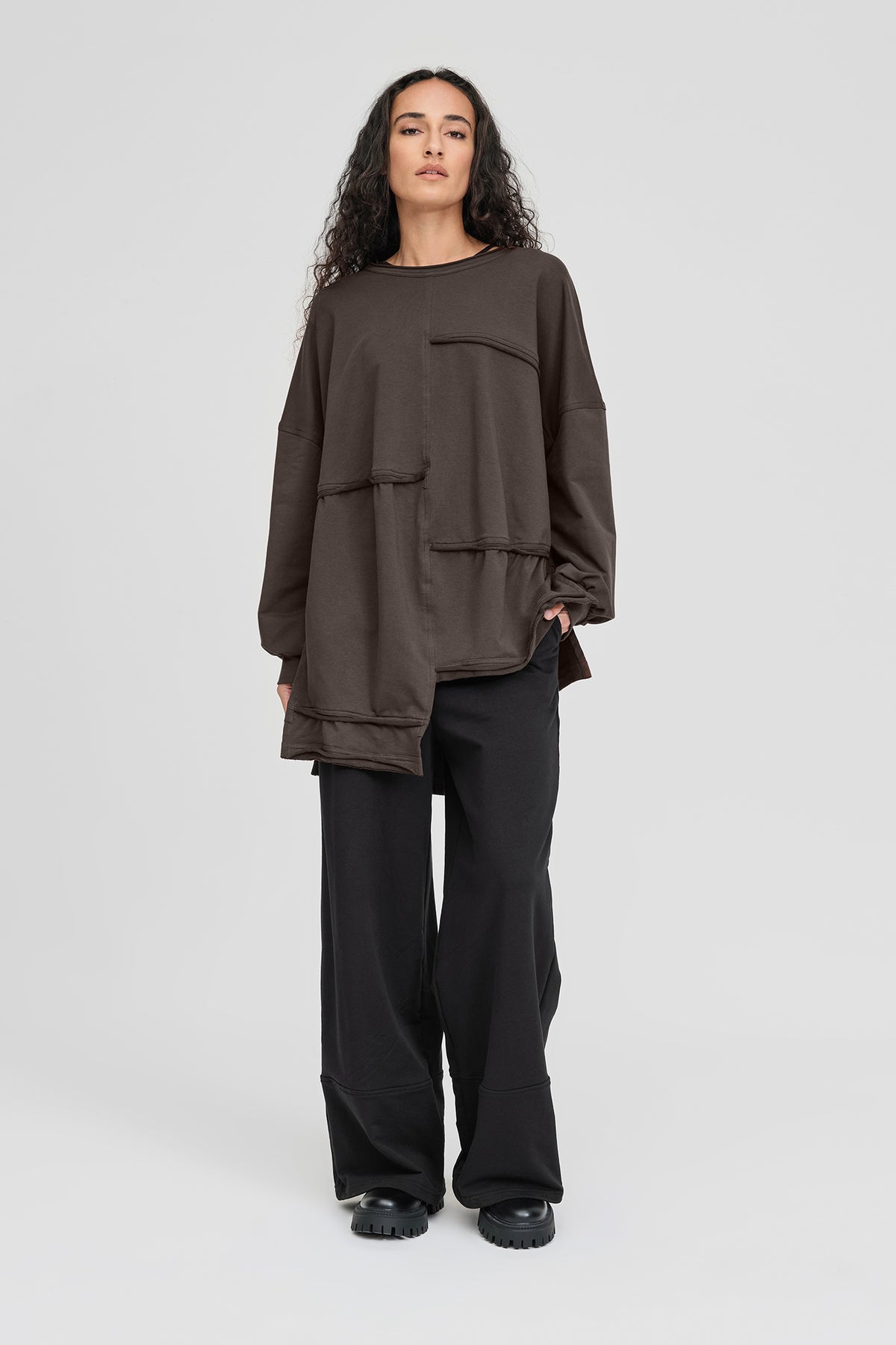 Taylor Folded Pant Black