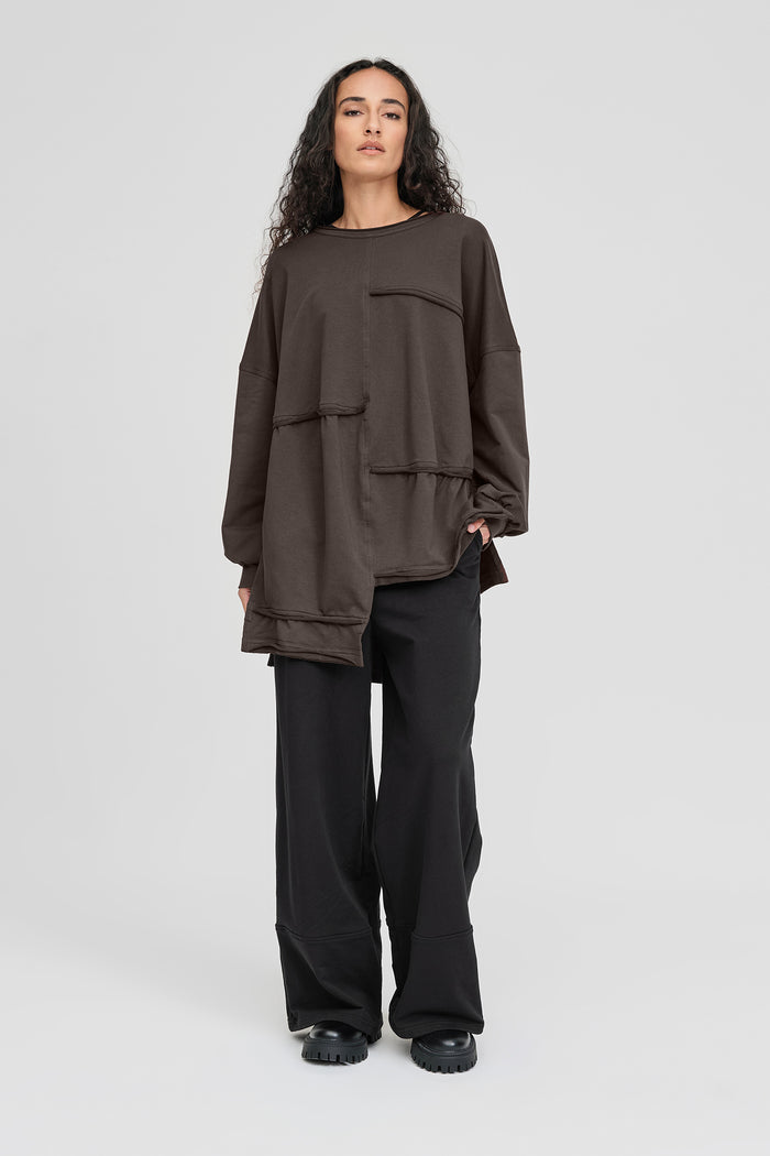 Taylor Folded Pant Black