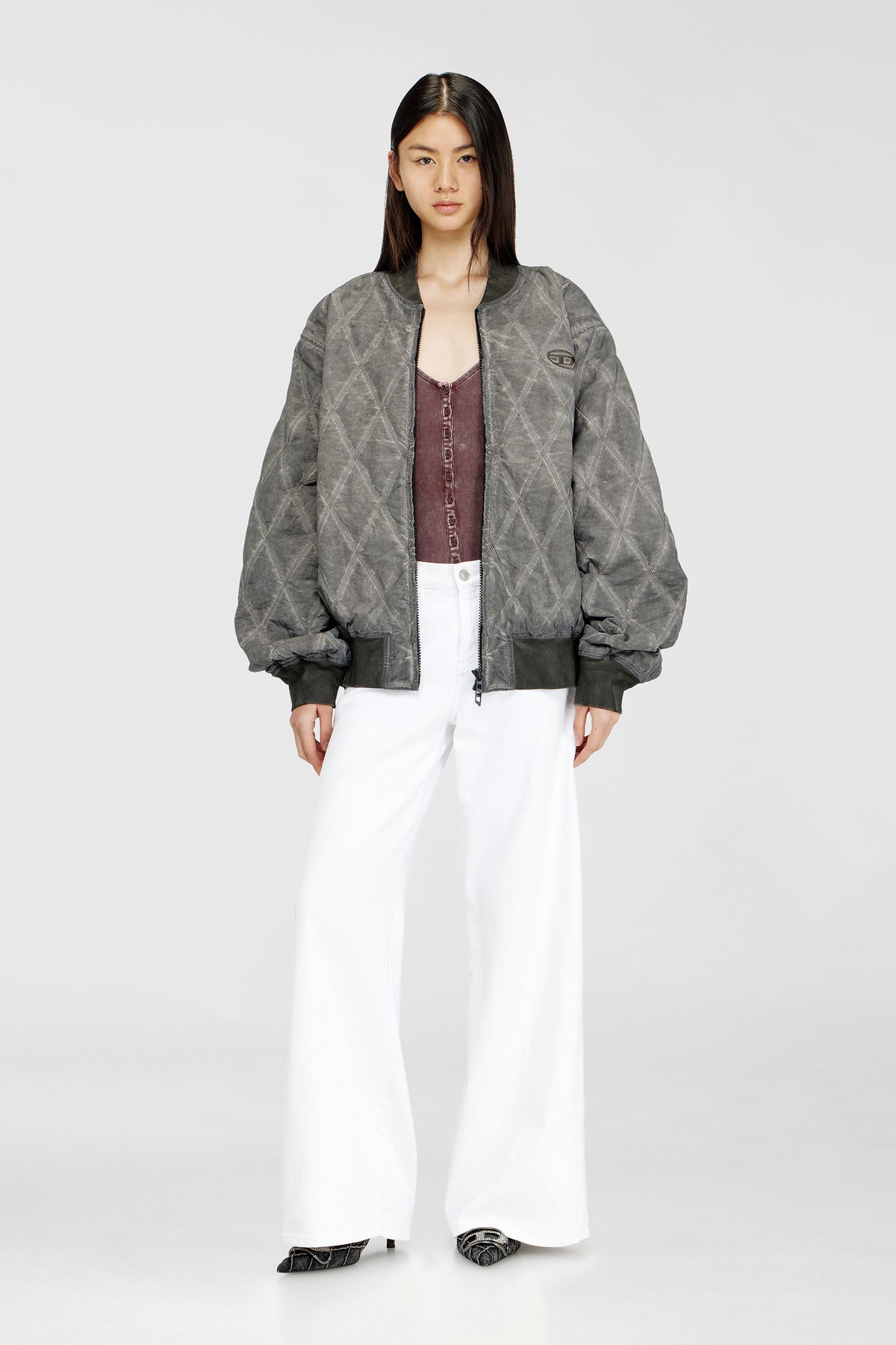 Diesel 1978 D-Akemi Wide Leg Jeans