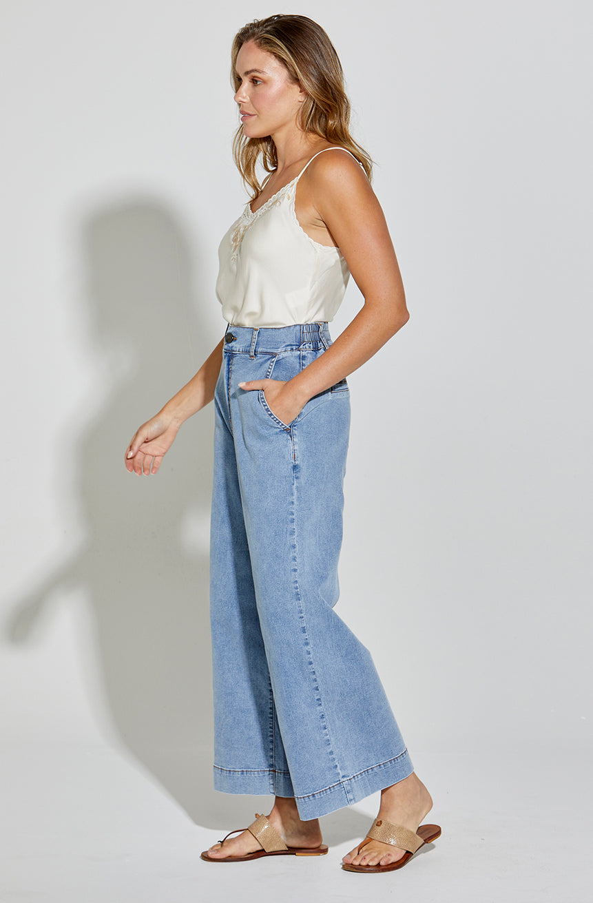 New London Arnos Wide Leg Jeans