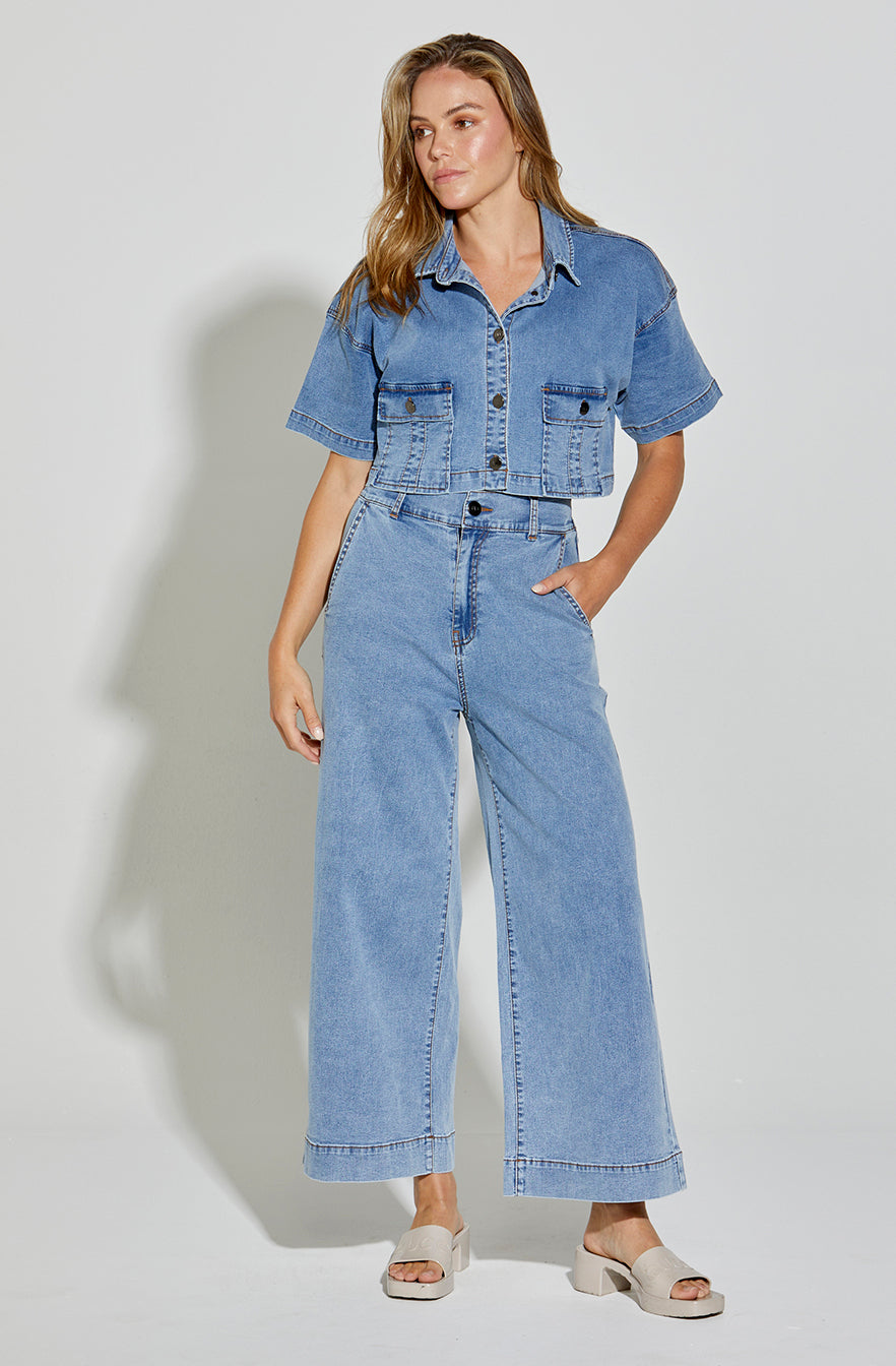 New London Arnos Wide Leg Jeans