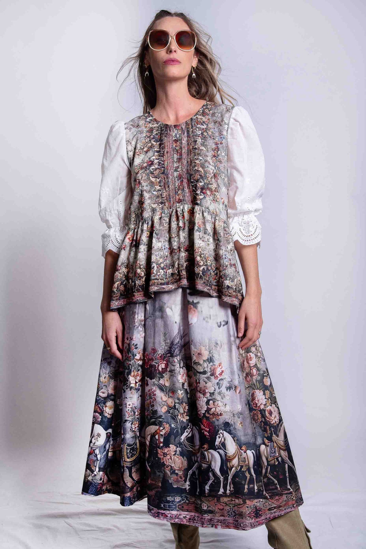 Sheryl May Big Horse Skirt