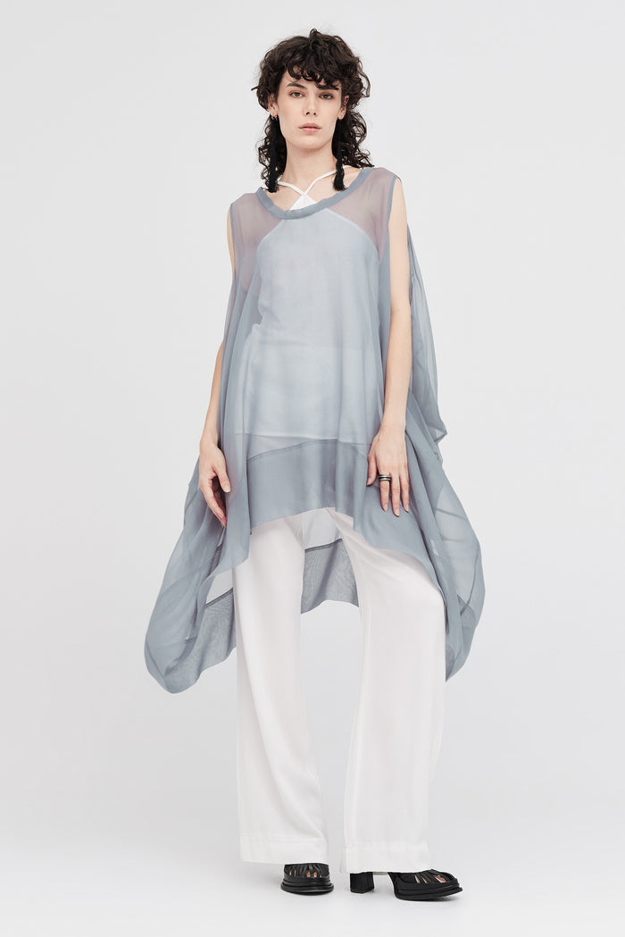 Taylor Banded Oblique Top