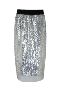 Cooper Shine, Sealed, Delivered Skirt Silver