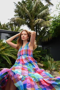 Cooper Shirring is Caring Dress