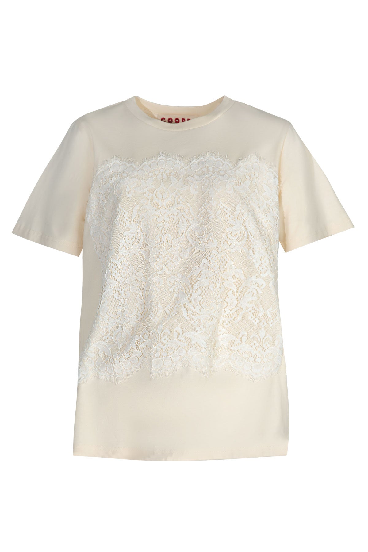 Cooper Just to Save Lace T-Shirt Cream