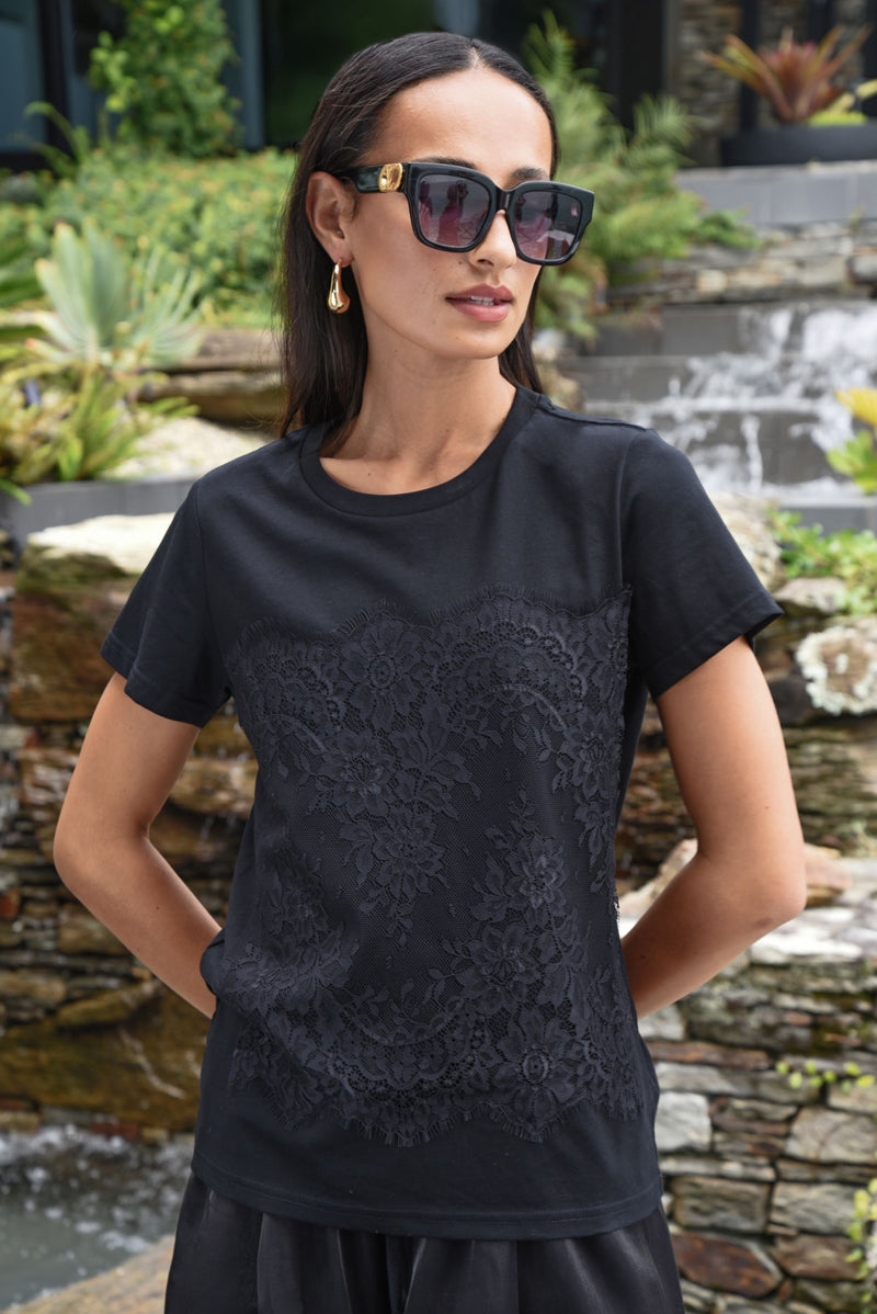Cooper Just to Save Lace T-Shirt