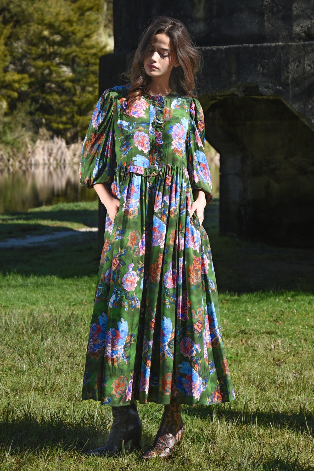 Coop Floral Flair Dress