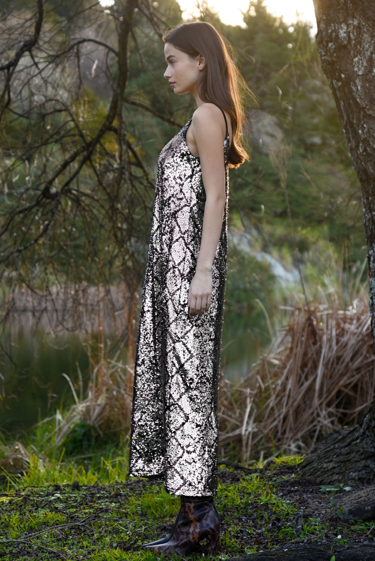 Coop Snake it 'til you Make It Dress