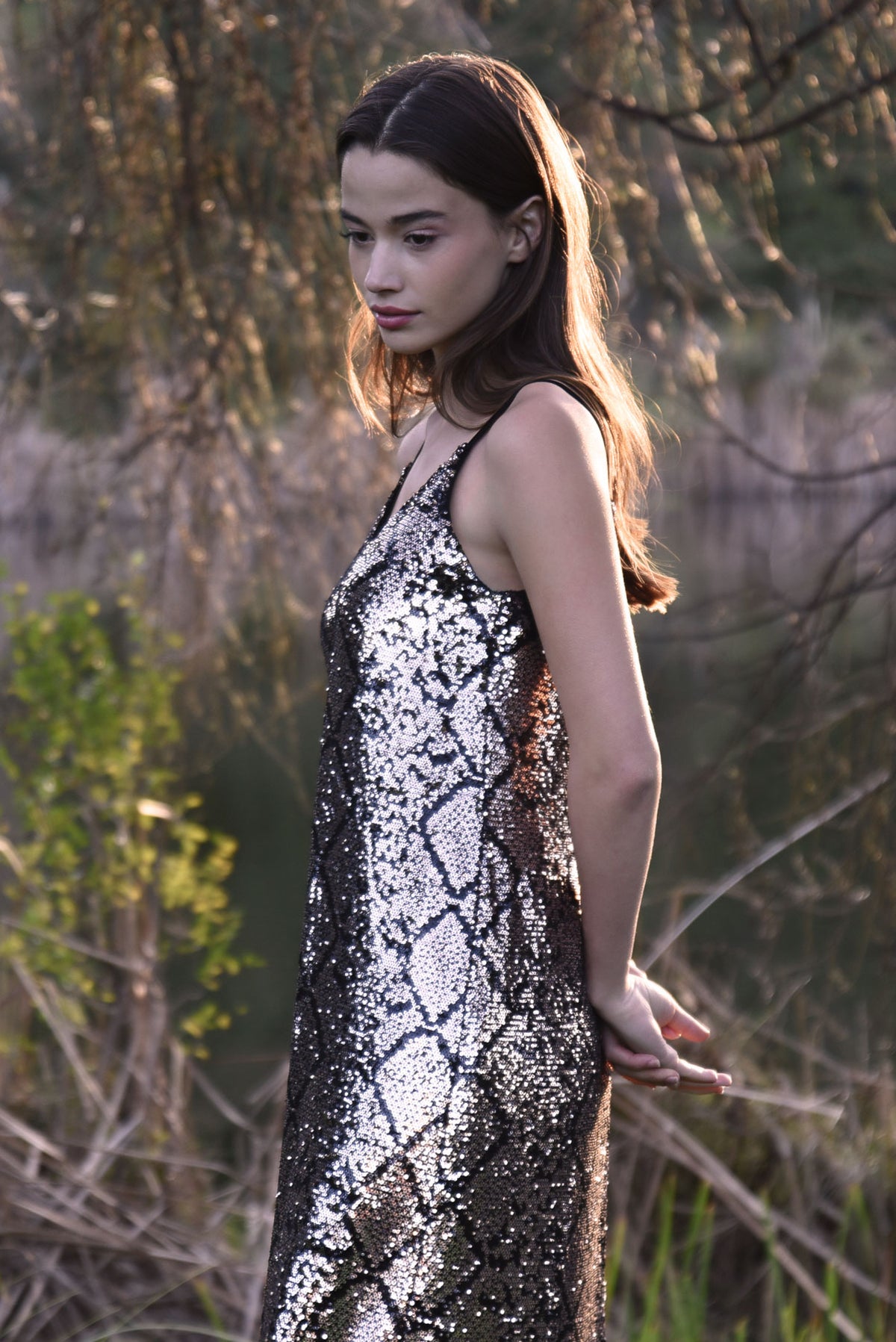 Coop Snake it 'til you Make It Dress