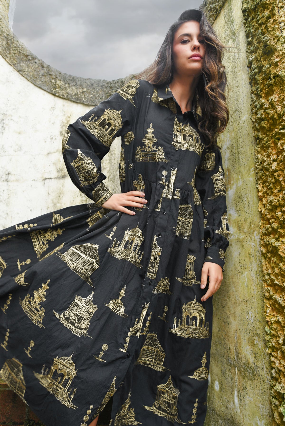 Coop Loom With a View Dress