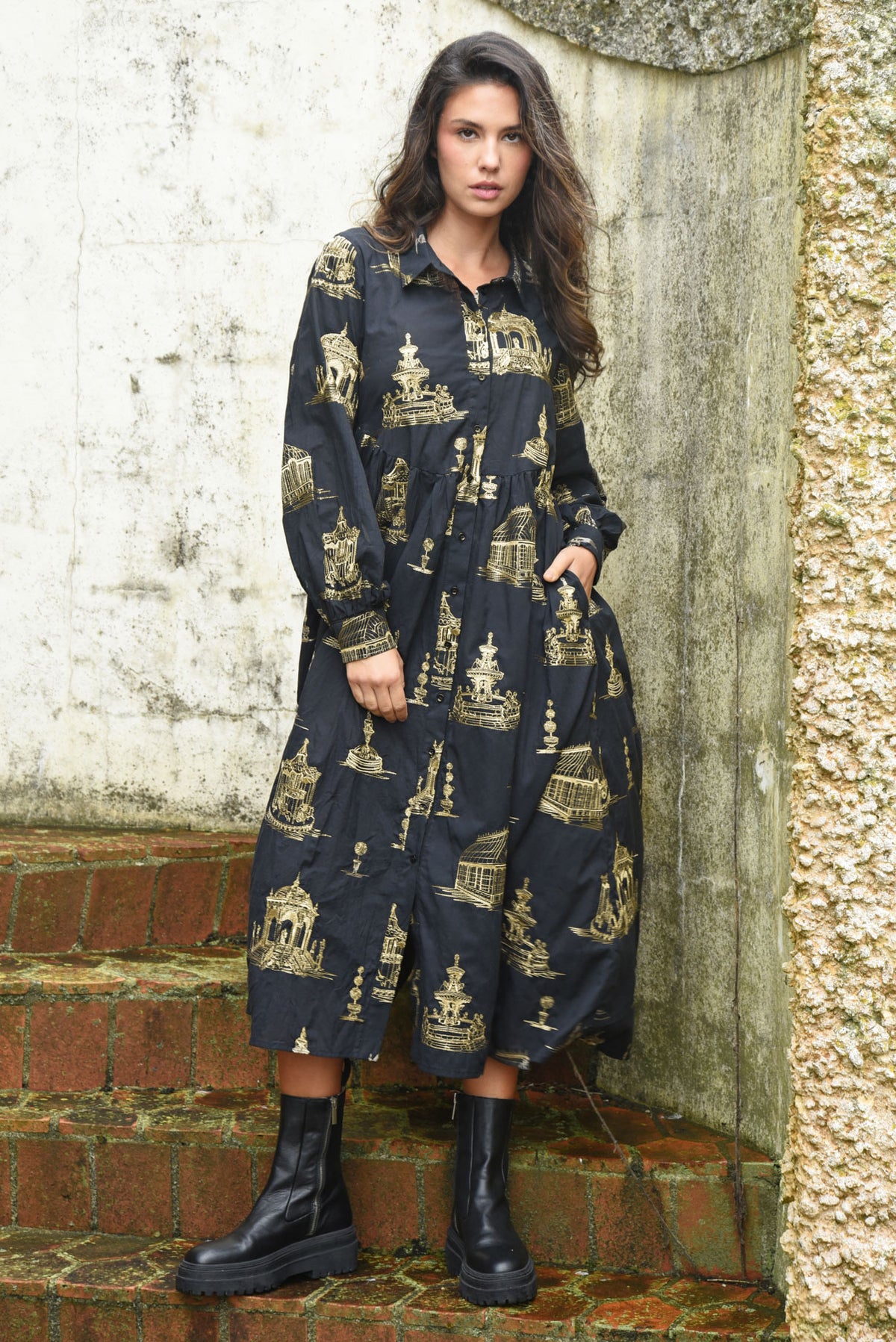 Coop Loom With a View Dress