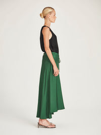 Caroline Sills Addy Long Tank Black