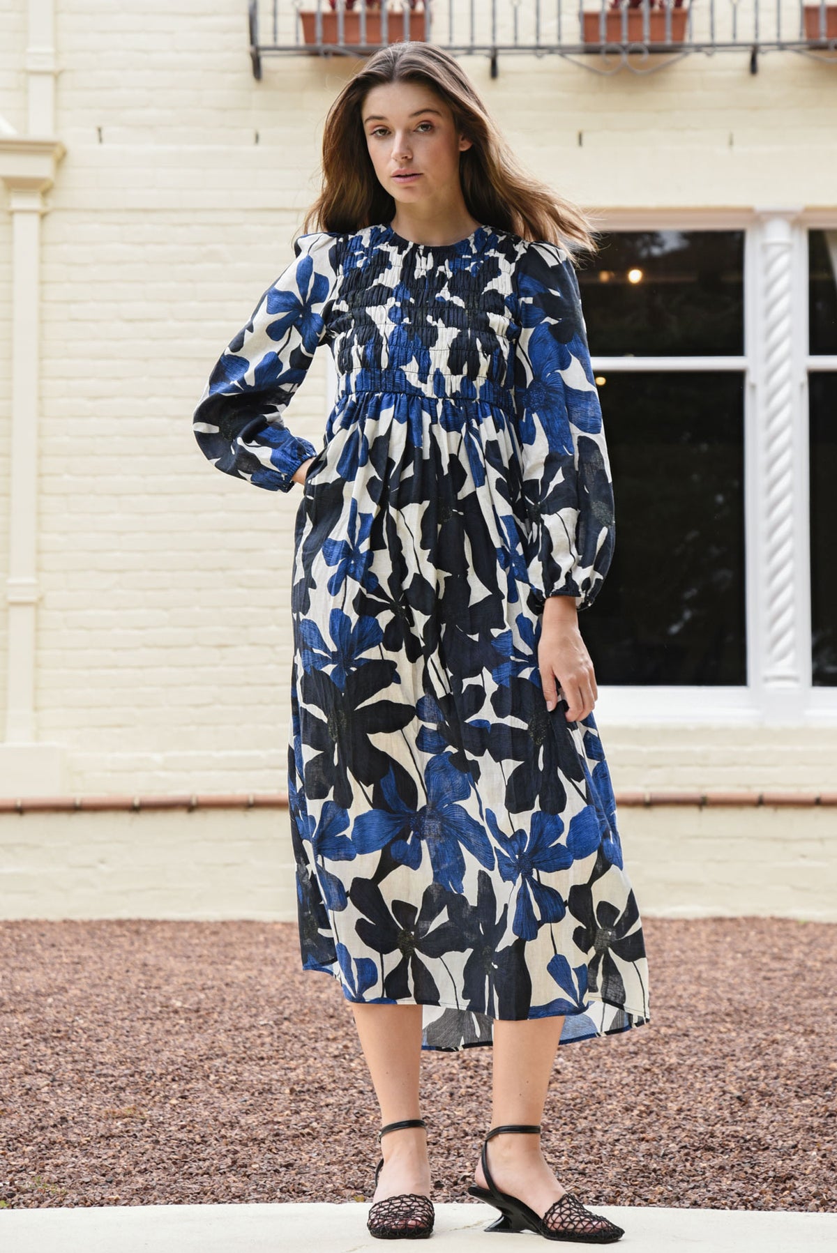 Curate Romance is Shirring Dress