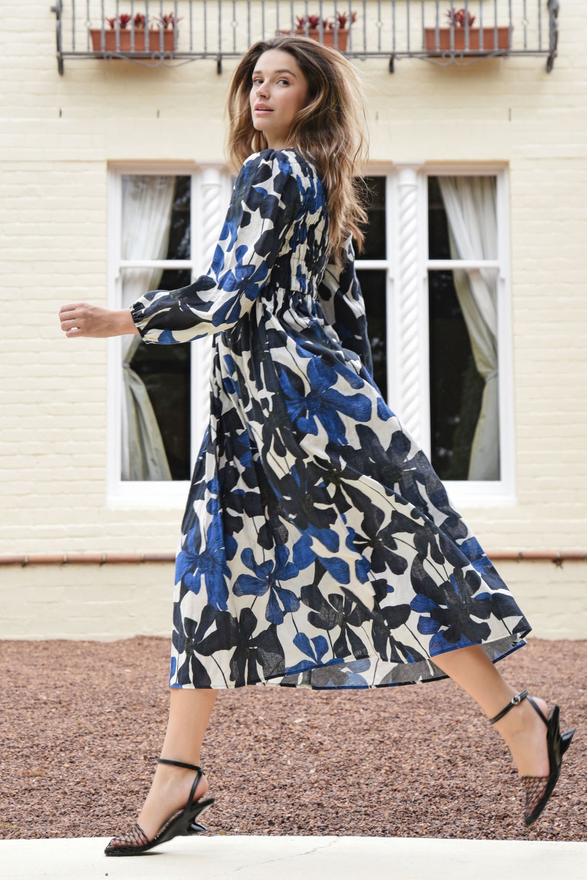 Curate Romance is Shirring Dress