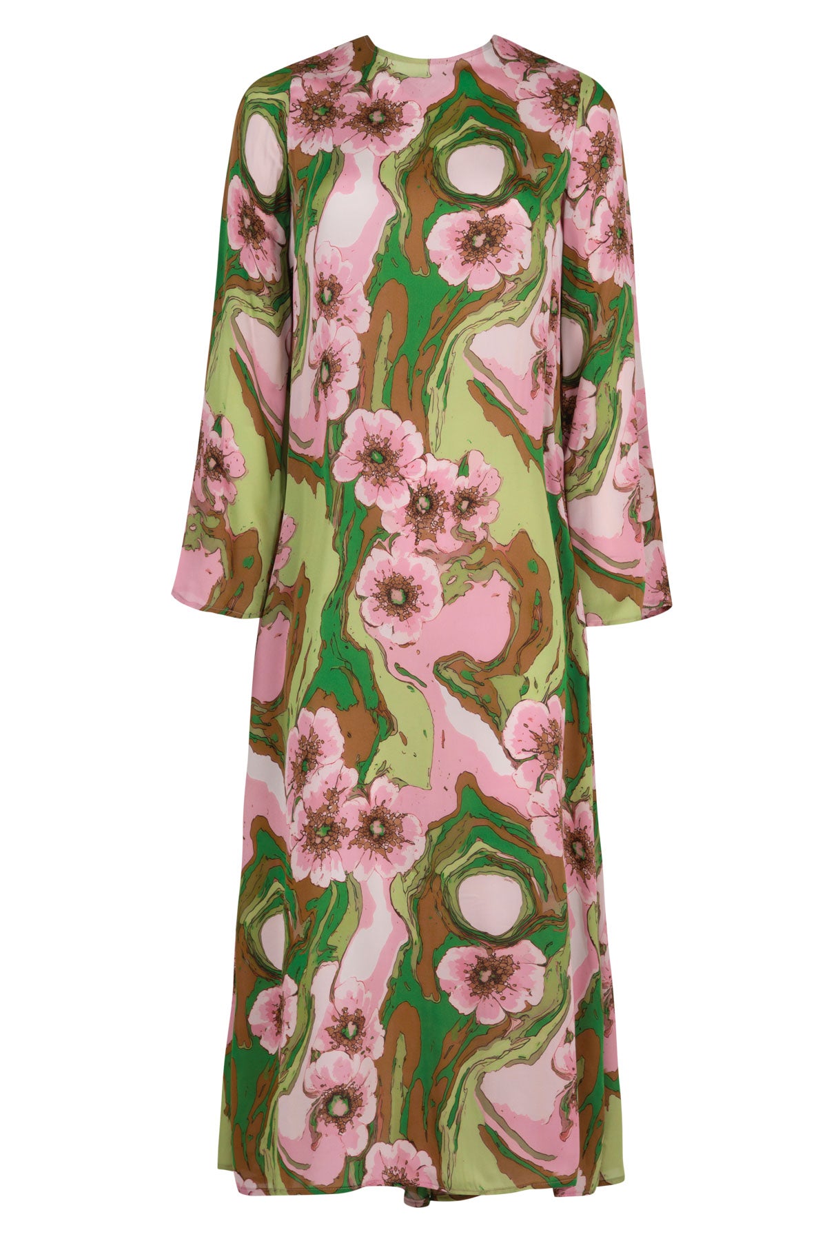 Curate Charge It To My Room Dress Pink & Green