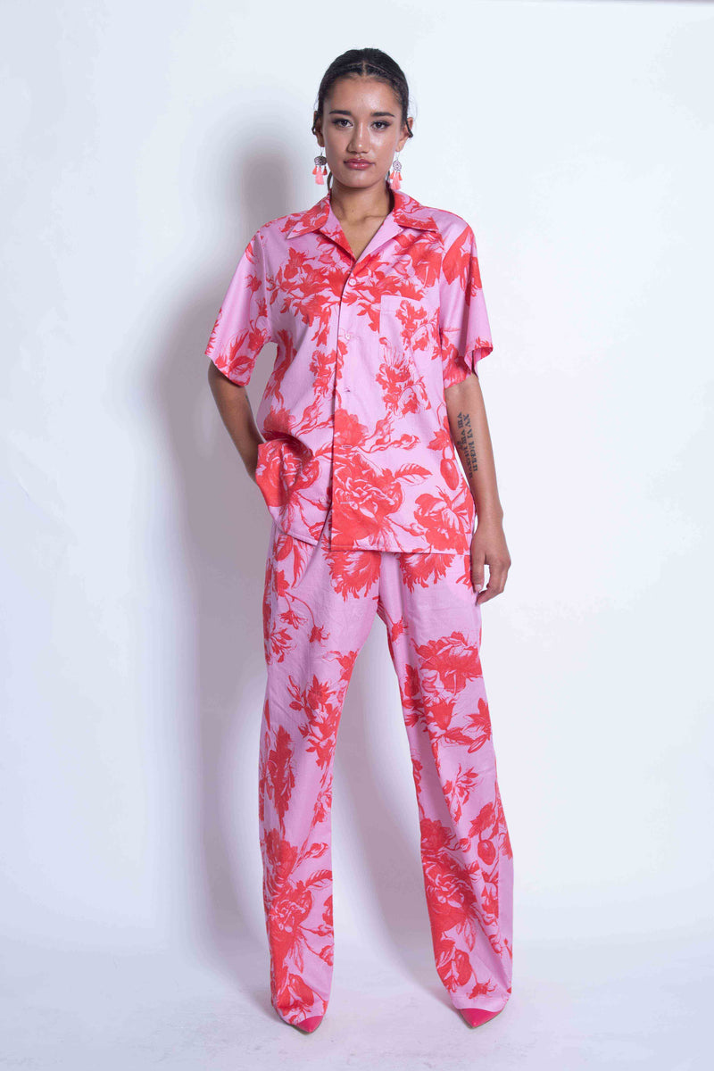 Sheryl May Candy Crush Wide Leg Trousers