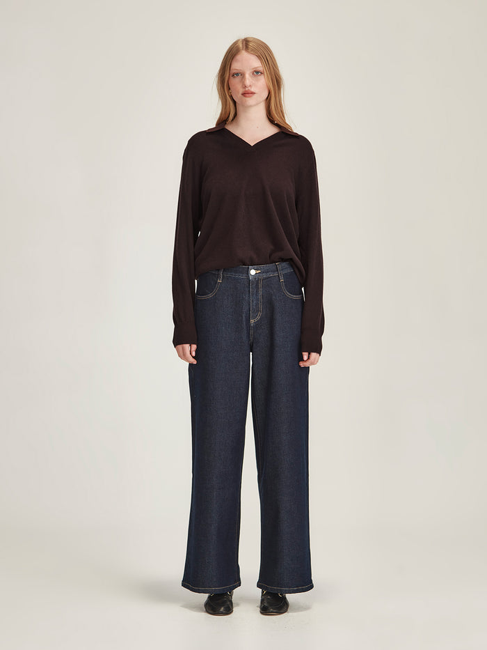Caroline Sills Yuki Cashmere Polo