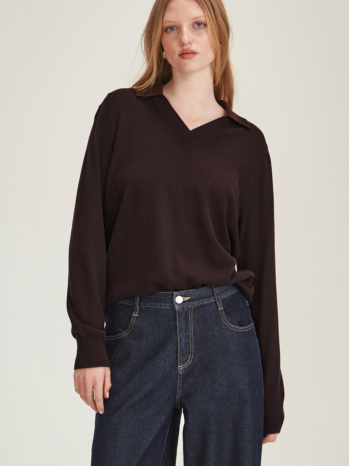 Caroline Sills Yuki Cashmere Polo