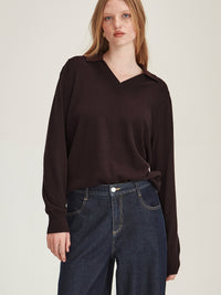 Caroline Sills Yuki Cashmere Polo