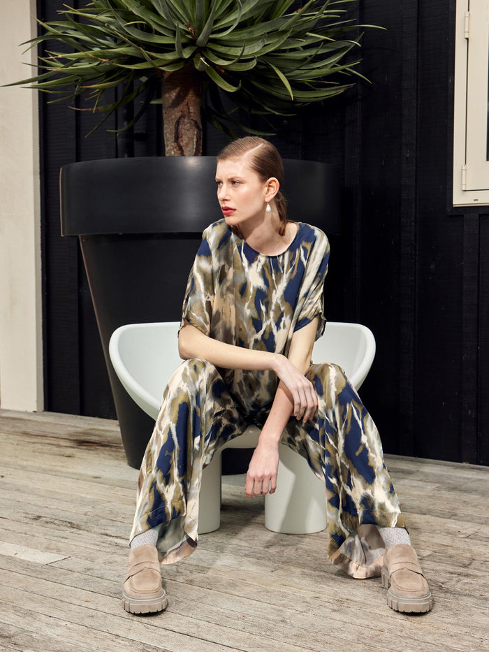 Caroline Sills Gabbie Print Top