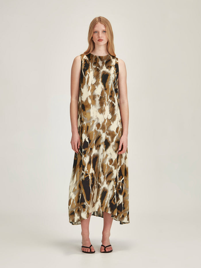 Caroline Sills Dakota Print Dress