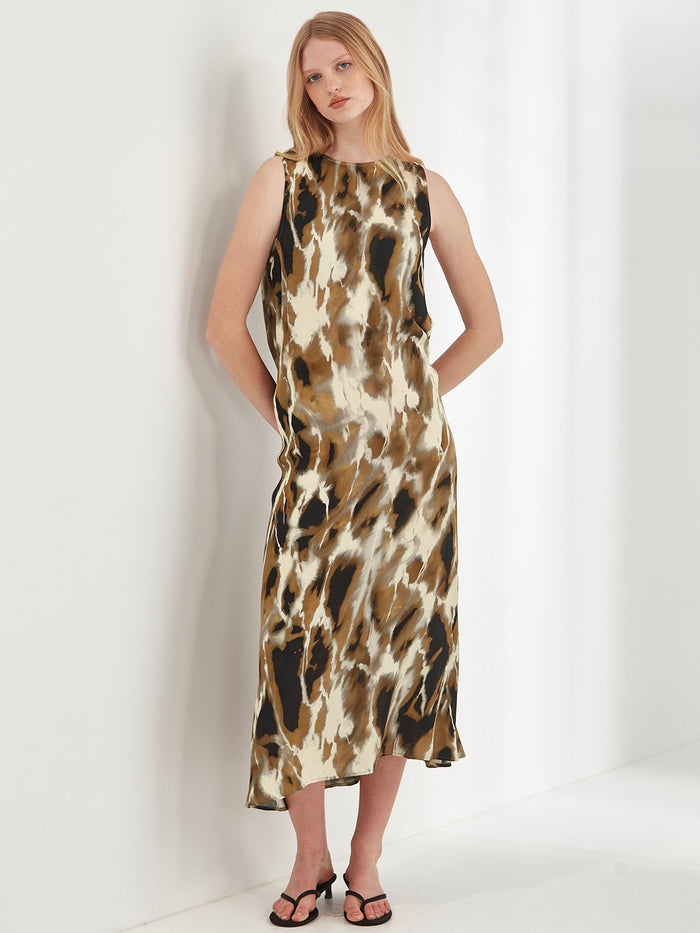 Caroline Sills Dakota Print Dress