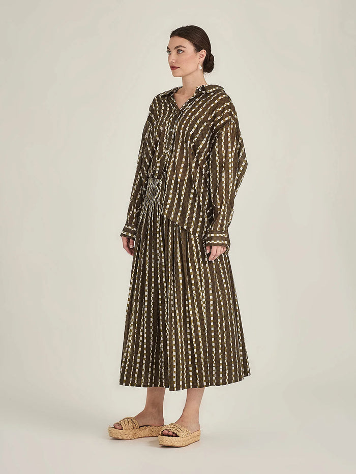 Caroline Sills Lani Print Skirt