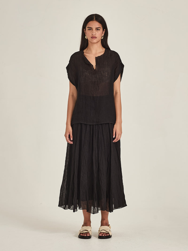 Caroline Sills Fabian Gauze Skirt