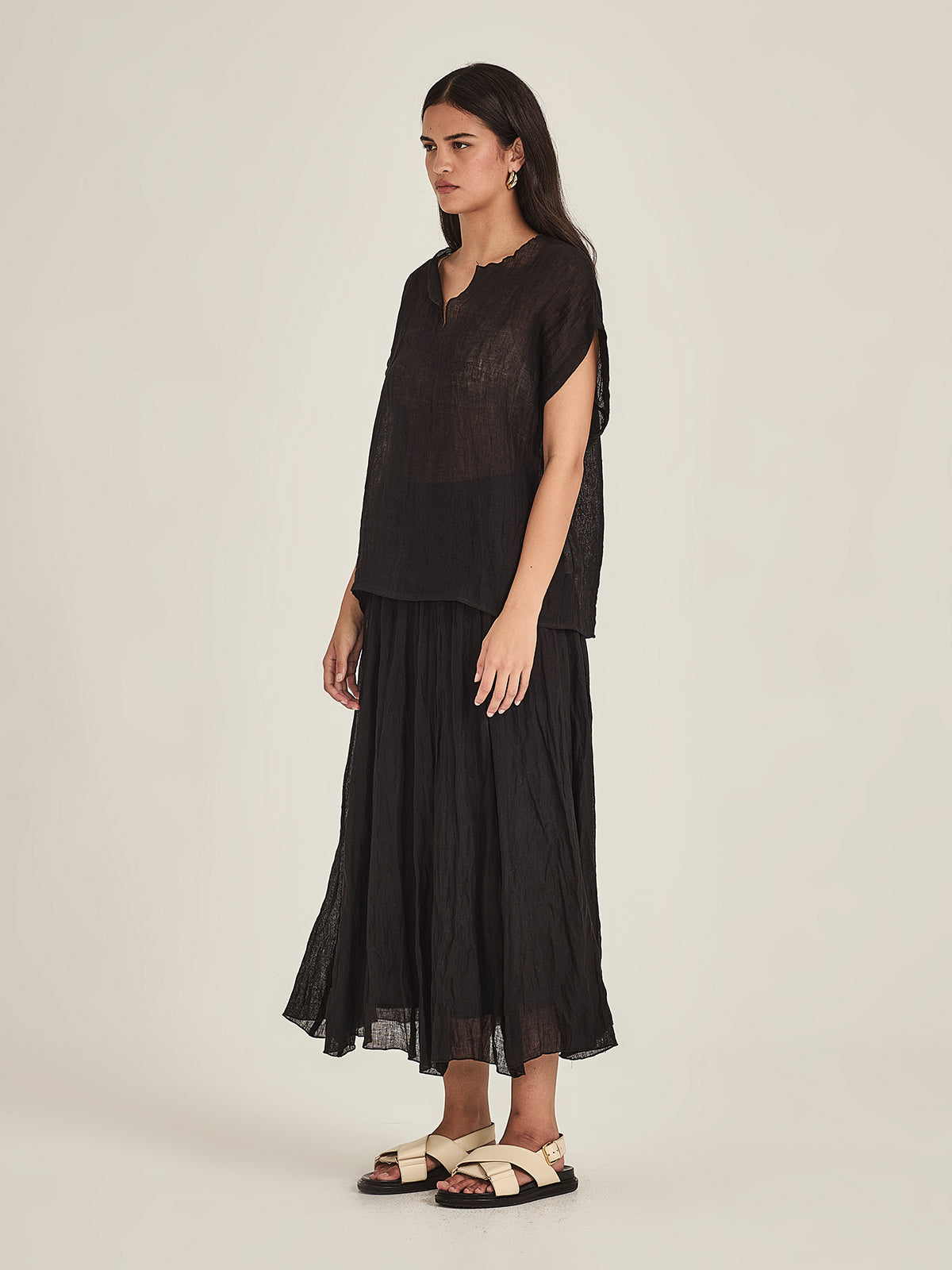 Caroline Sills Fabian Gauze Skirt