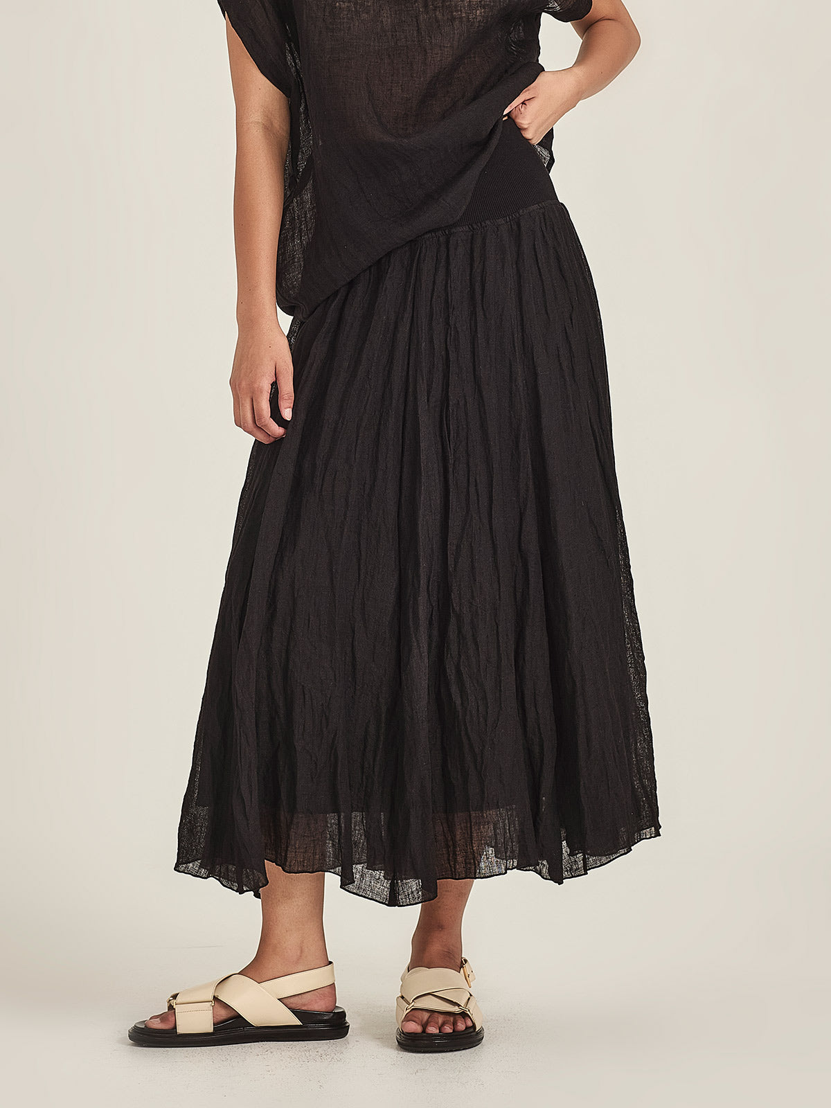 Caroline Sills Fabian Gauze Skirt