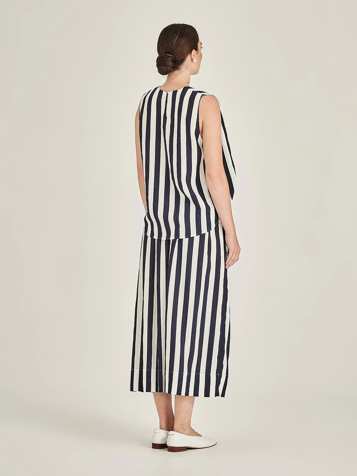 Caroline Sills Bellamy Striped Skirt