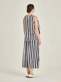 Caroline Sills Bellamy Striped Skirt