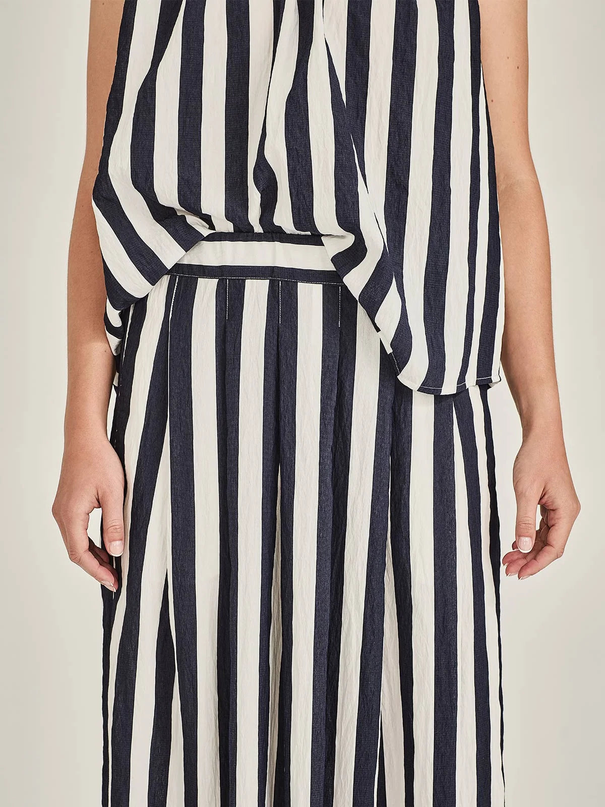 Caroline Sills Bellamy Striped Skirt