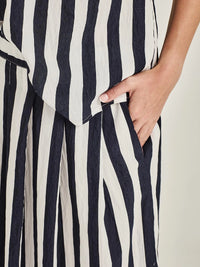 Caroline Sills Bellamy Striped Skirt