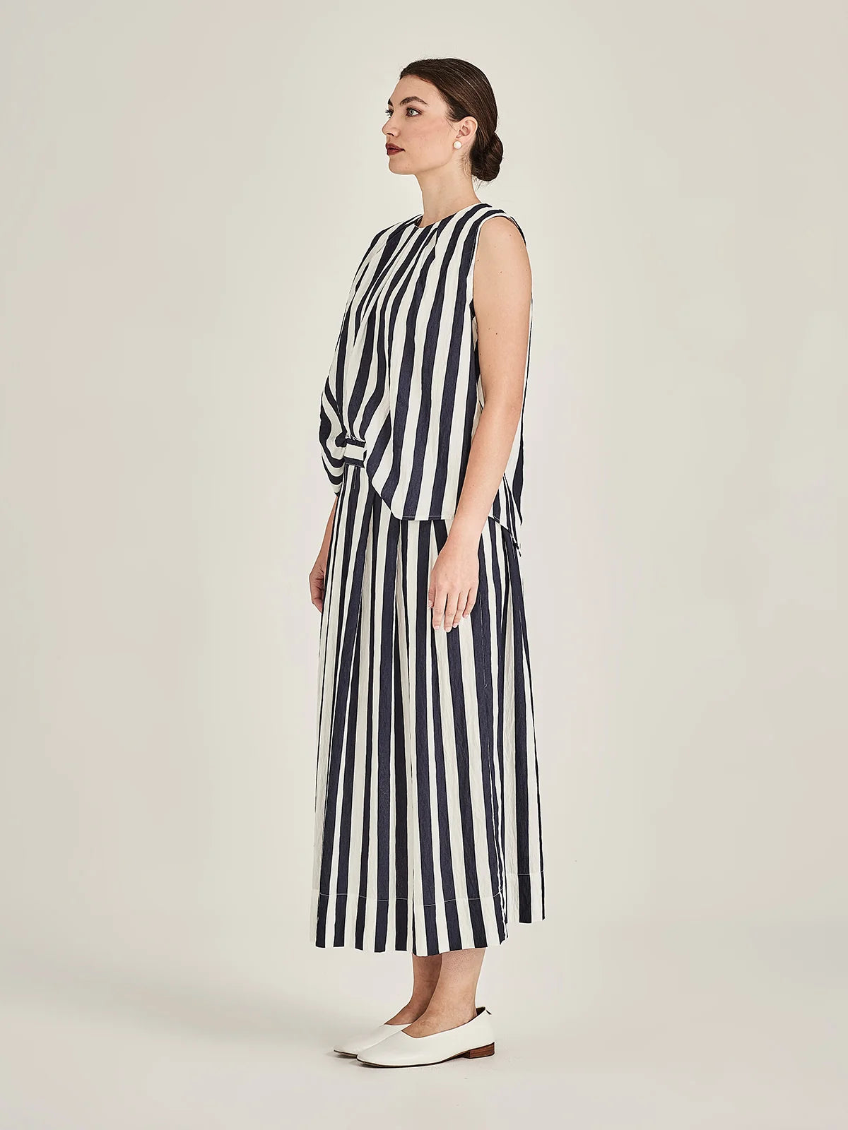 Caroline Sills Bellamy Striped Skirt