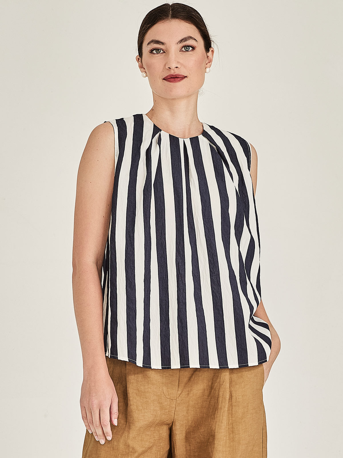 Caroline Sills Haven Striped Top